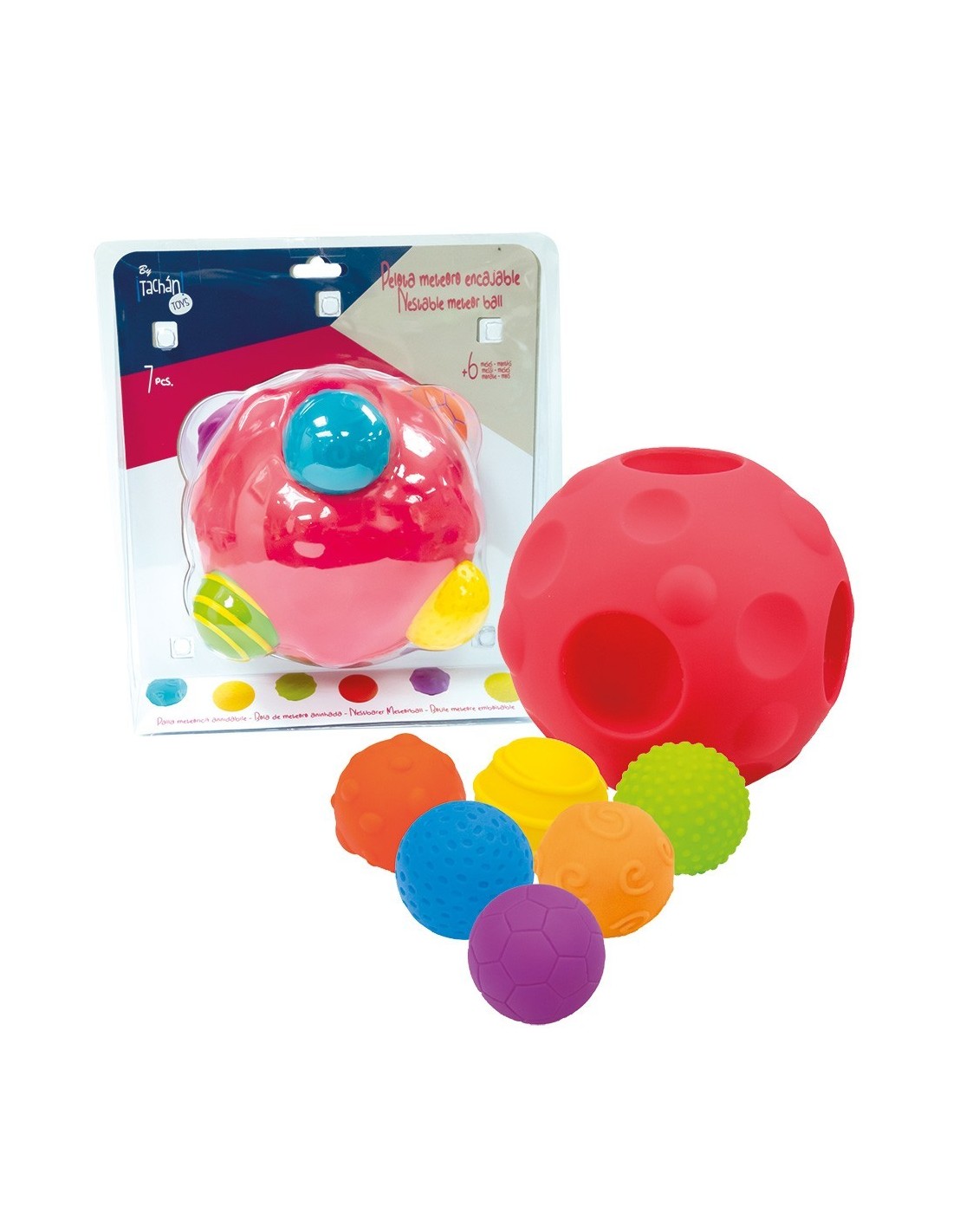 Pelota con encajables